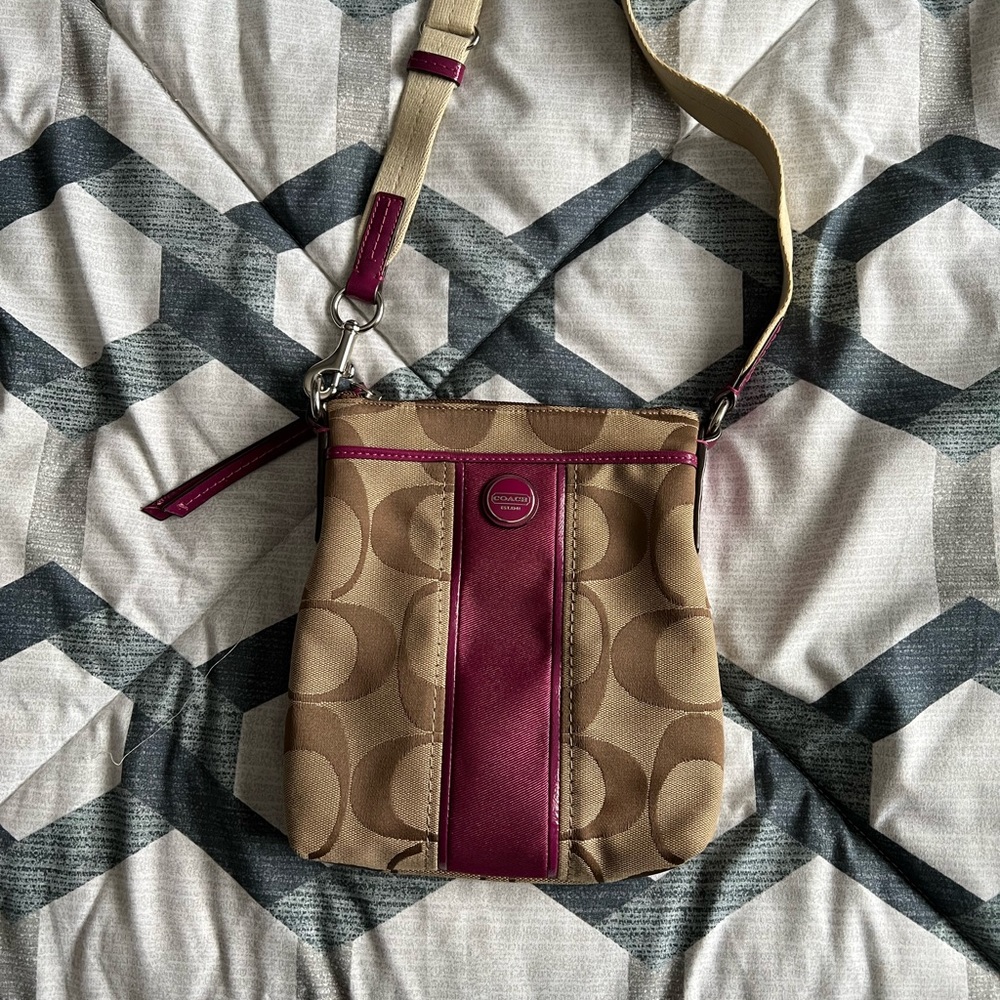 Crossbody coach purse